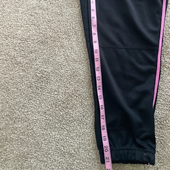 Champo Sports Black Softball Pants Pink Stripes Women’s Size Large NWT - Picture 7 of 7